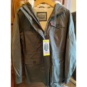 Levi Strauss & CO Military Green Jacket